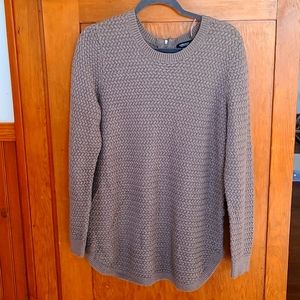 Sweater olive green in color